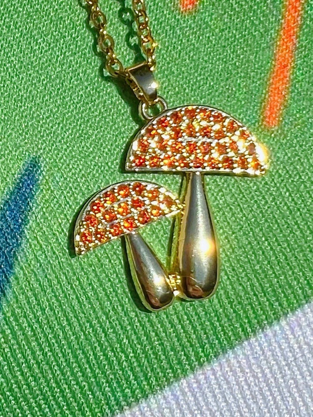 Magic Mushroom Necklace